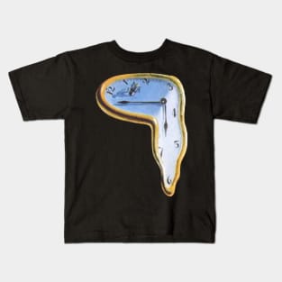 Melted Clock Kids T-Shirt